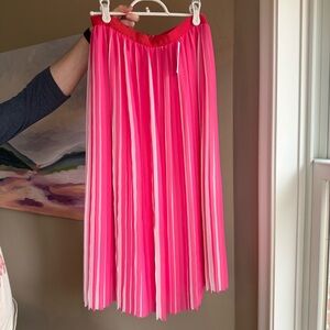 J. Crew Vibrant Pink A-Line Skirt